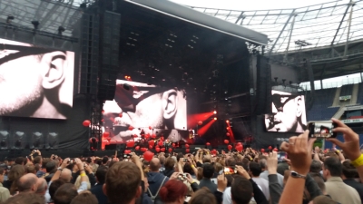 Depeche Mode Fanaktion Hannover Luftballons